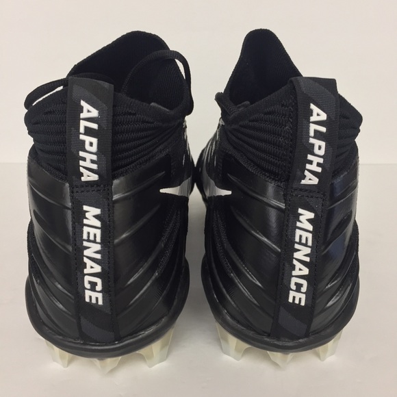Nike Alpha Menace Elite Football Cleats Black - Picture 4 of 8